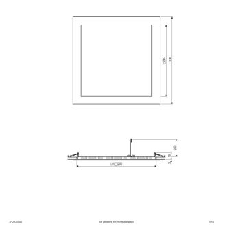 EVN LED Einbaupanel-quad.-    LPQW303540 