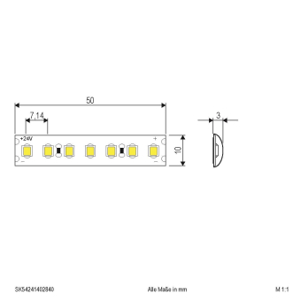 EVN LED-Strip IP54 19W/m   SK54241402840 