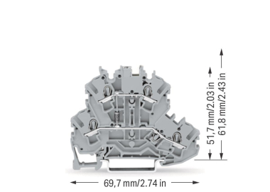 WAGO 2002-2211/1000-411 Bauelement- 