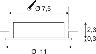 SLV NEW TRIA  75 XL,             1007624 