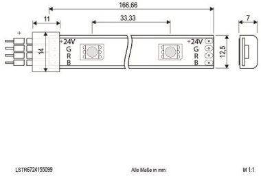 EVN RGB-LED -Stripe       LSTR6724155099 