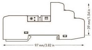 WAGO 858-100 Relaissockel,4 Wechsler 