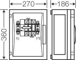 HENS ENYSTAR-Lastschaltergehäuse FP 5211 