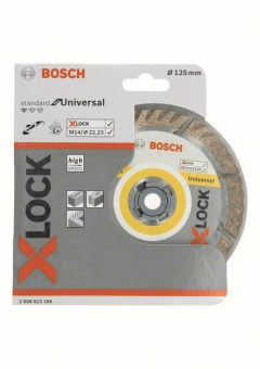 Bosch X-LOCK Diamant-Trennscheibe 125mm 