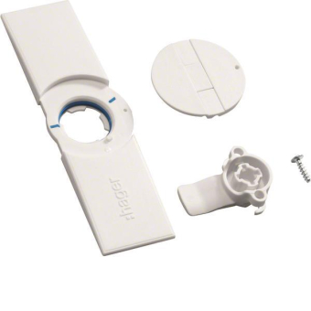 Hager Türschild m.Klappgriff      FZ598N 