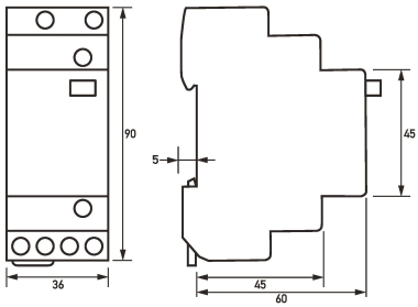 Doepke Installationsrelais    RI 024-002 