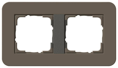 GIRA 0212426 Abdeckrahmen 2fach E3 