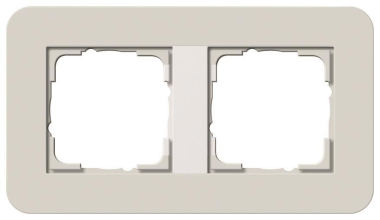 GIRA 0212411 Abdeckrahmen 2fach E3 