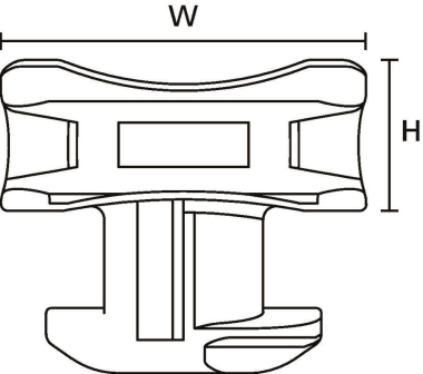 Hellermann ACFM2W10PT6-PA66/6HIRHS-BK 