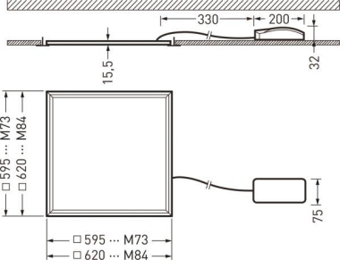 TRILUX Valineo EU G3 M84 PW19 IP 7911640 