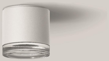 BEGA Deckenaufbauleuchte weiß   66050WK3 