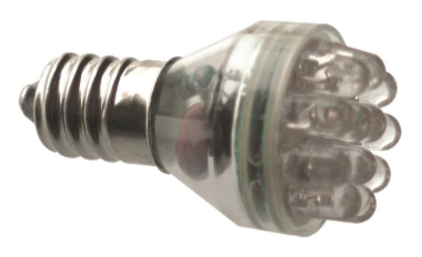 S&H LED-Lampe 12x5mmLED 25x47mm    36892 