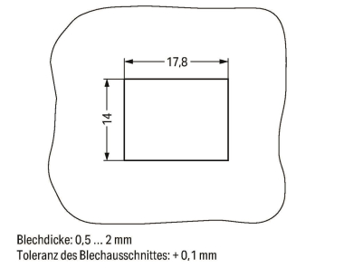 WAGO 890-712 Snap-In-Stecker, 