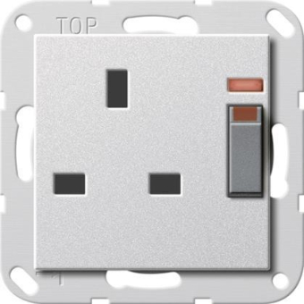 GIRA 278026 Steckdose BS 13A gesch. 