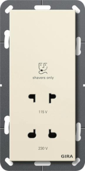 GIRA 282001 Rasiersteckdose 115-230V 