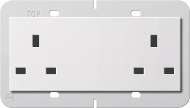 GIRA 278203 Doppelsteckdose BS13A 
