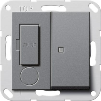 GIRA 278728 Fused spur BS 13A gesch.+ 