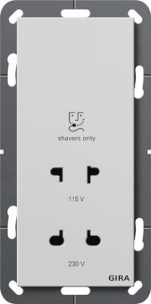 GIRA 2820015 Rasiersteckdose 115-230V 