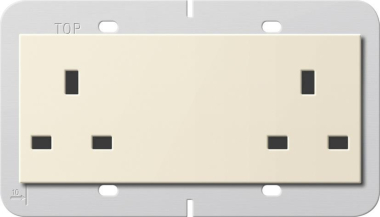 GIRA 278201 Doppelsteckdose BS13A 