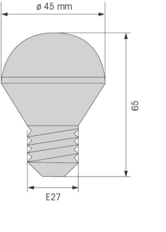 Werma LED-Lampe E27 24VAC/DC    95612075 