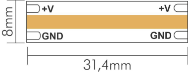 Nobile Lichtschlauch/-band    5032512012 