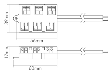 Nobile NV-Verteiler 6-fach    6968202006 