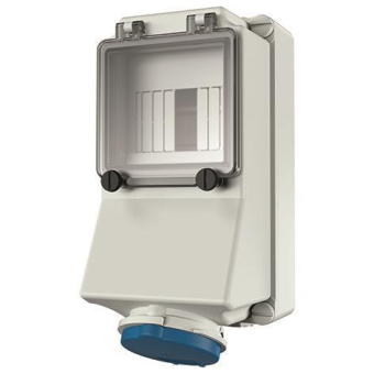 Mennekes 16A3P 6H230V Wanddose IP44 7007 