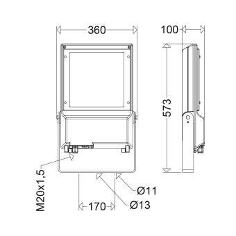 SCHUCH 7700 L210 SSK LED-      770050003 