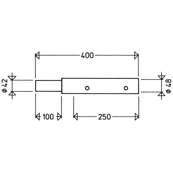 SCHUC Reduzierstück für Leuchte 43   606 