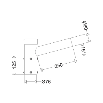 SCHUC Mastaufsatz 1-fach für       601/1 