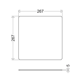 SCHUCH 7700/010 Ersatzglas zu  780019002 