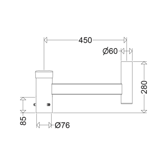 SCHUC Einfachaufsatz 625/1         625/1 