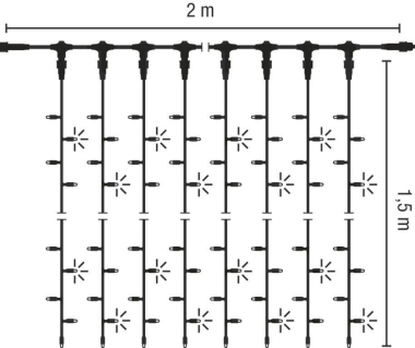 S&H Ersatzstrang f.LED Ice Lite    58579 