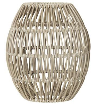 S&H Rattan-Lampenschirm 15x18cm    88194 