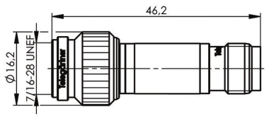 TEGA TNC-Dämpfungsglied      J01016A0005 