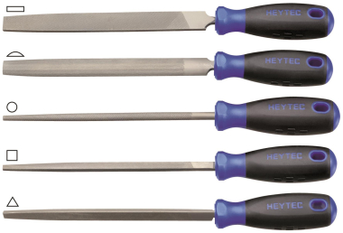Heyco Werkstattfeilen-Satz 5-tlg. 