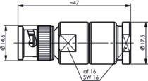 TG BNC-Kabelstecker Loet     J01000A1940 
