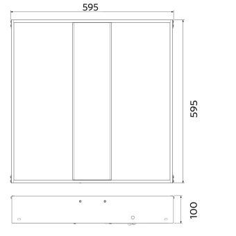 Opple LED Panel Rc-Mo Sq595 542003016900 