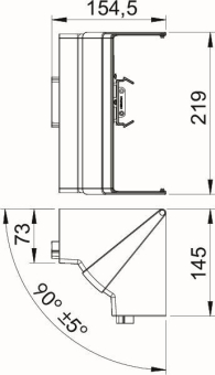 OBO GK-IH70210RW Inneneck variabel 