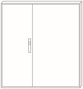f-tronic ZA145 Leergehäuse H 1400, ZA145 