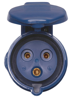 Walther Anbaudose gerade 16A 3P   419306 