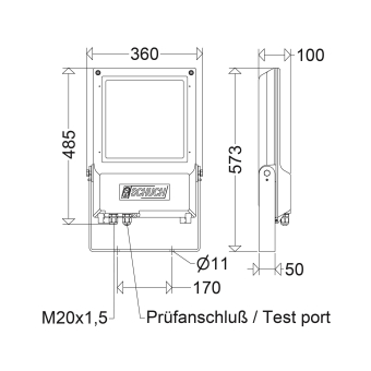 SCHUC LED-Scheinw./Planfl.     870000001 