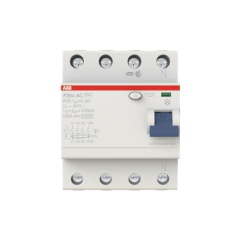 ABB FI-Schutzschalter 80A   F204A-80/0,3 