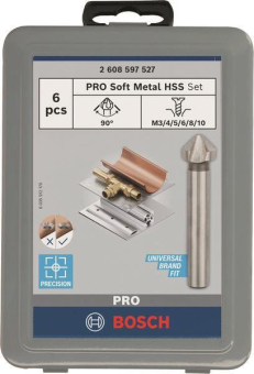 Bosch Kegelsenker-Set 6tlg 45 2608597527 