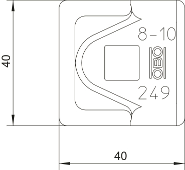 OBO 249 8-10 ST-OT Schnellverbinder 