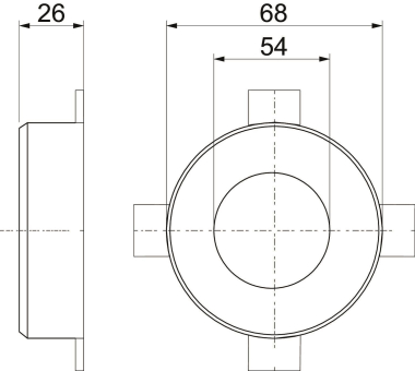 OBO TCX-050 Rohrmanschette f.brennbare 