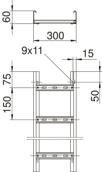 OBO LG 630 VSF6000FS Kabelleiter 