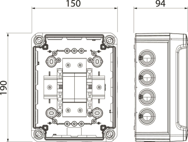 OBO VG-V50-1+NPE-280 CombiController V50 