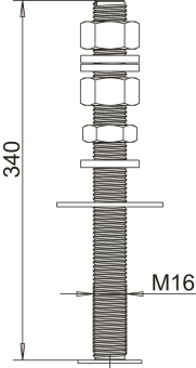 OBO isFang 3B-G2 Gewindestange f.2 
