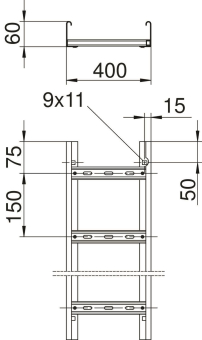 OBO LG 640 VSF6000FS Kabelleiter 